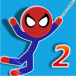 Spider Swing 2 - Spider stickman swing icon