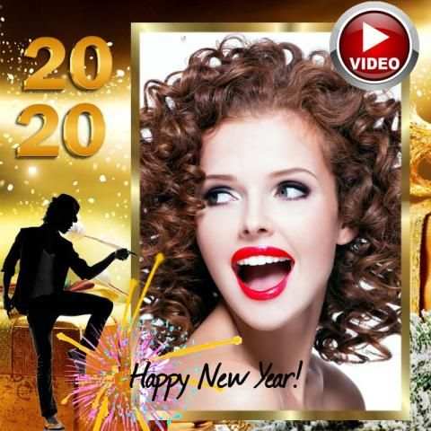 New Year Video Maker 2020 स्क्रीनशॉट 10