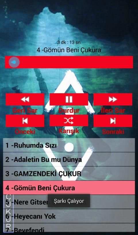 Çukur Dizi Müzikleri İnternetsiz Bütün Müzikleri screenshot 4