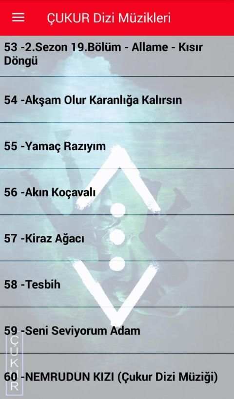Çukur Dizi Müzikleri İnternetsiz Bütün Müzikleri screenshot 6