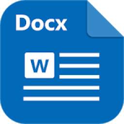 Docx Reader - Word, Document, Office Reader - 2020