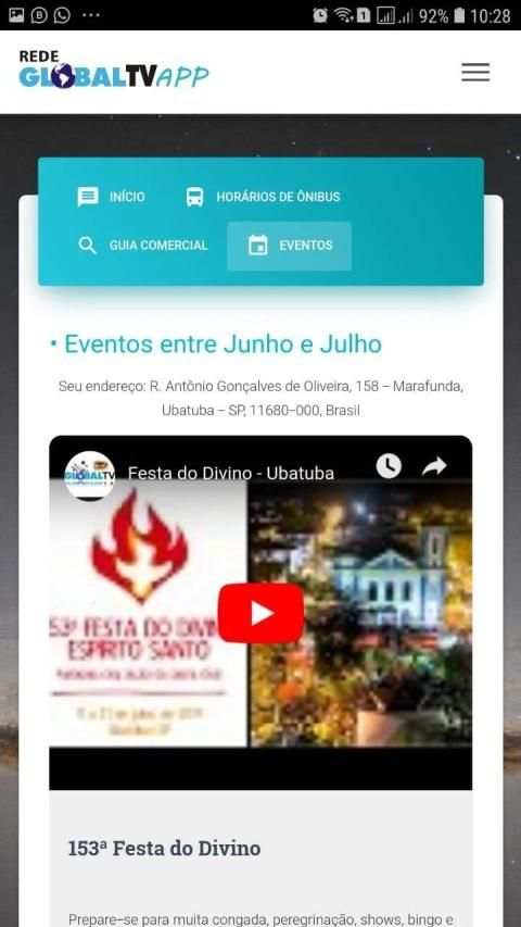 Rede Global TV App screenshot 7