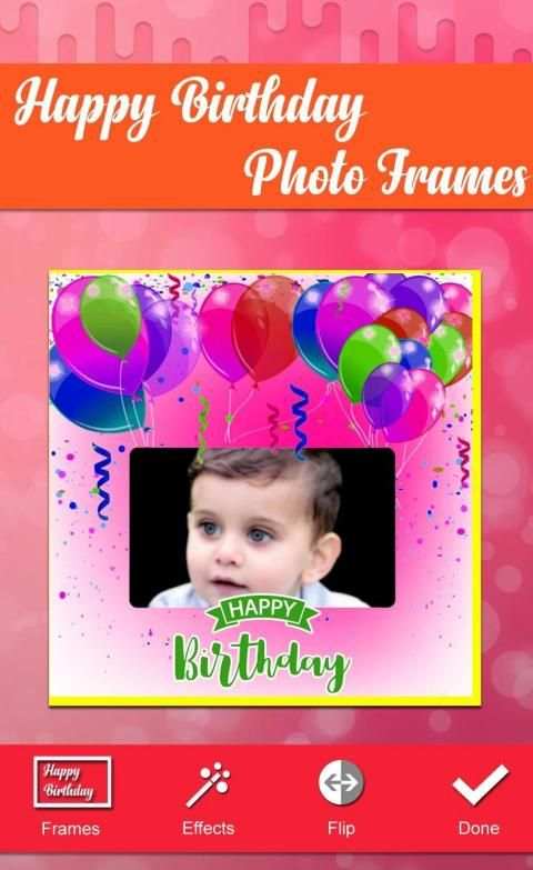 Birthday Video With Song And Name Maker स्क्रीनशॉट 1