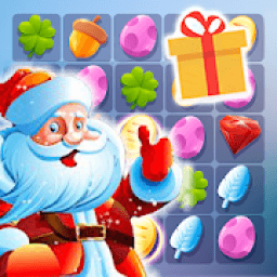Sweet Santa Christmas Crush : Match 3 Puzzle Candy icon