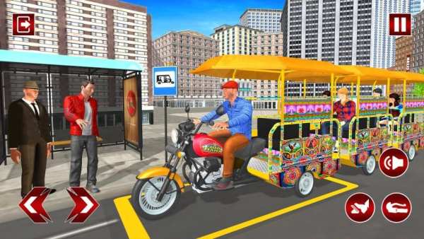Long Tuk Tuk Simulator:Rickshaw Driving Game screenshot 6