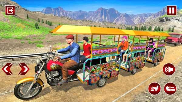 Long Tuk Tuk Simulator:Rickshaw Driving Game screenshot 4