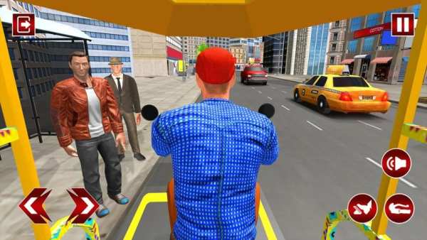 Long Tuk Tuk Simulator:Rickshaw Driving Game screenshot 1