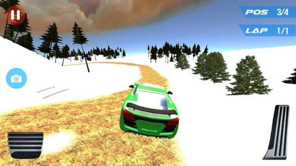 Speed Car Racing Snow Mountain screenshot 6