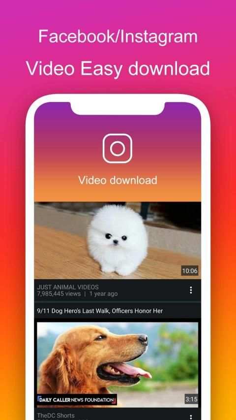 Fast Video Downloader for Social Media - Free app screenshot 4
