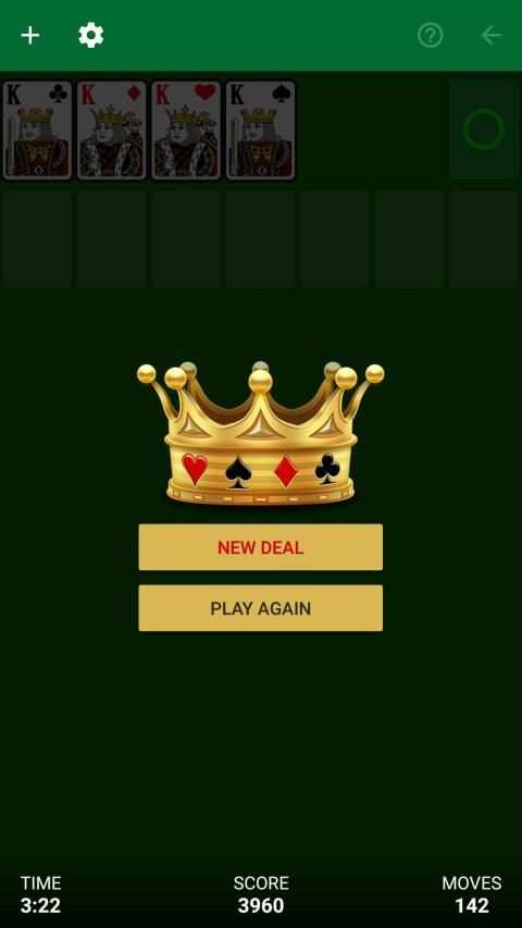 Solitaire स्क्रीनशॉट 5