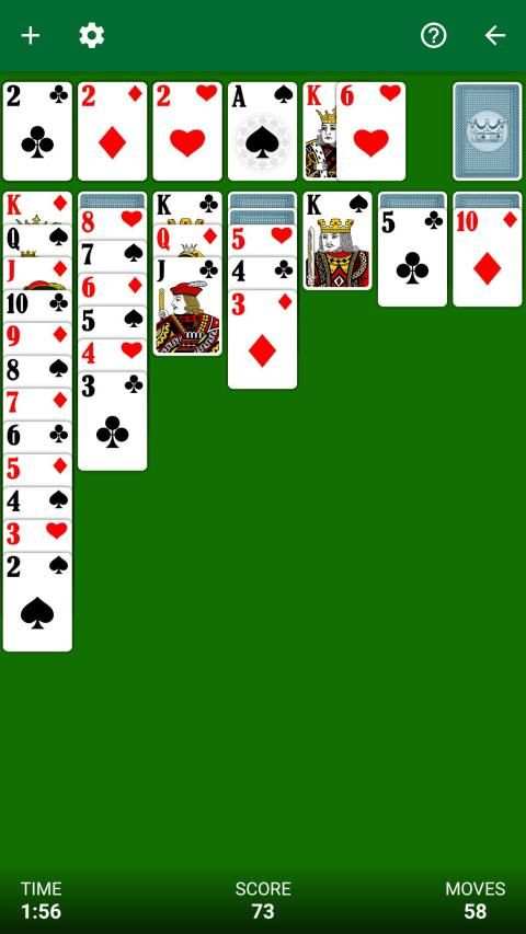 Solitaire स्क्रीनशॉट 1