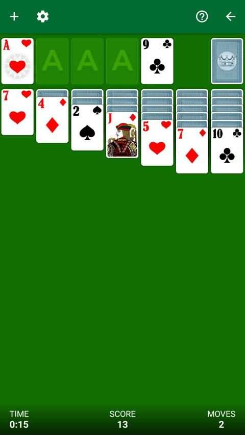 Solitaire स्क्रीनशॉट 2