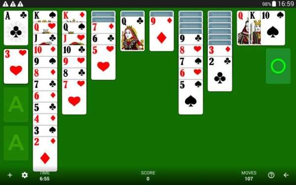 Solitaire स्क्रीनशॉट 9