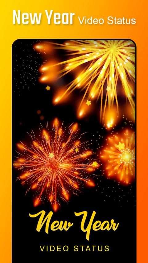 Happy New Year Video Status Maker 2020 स्क्रीनशॉट 5