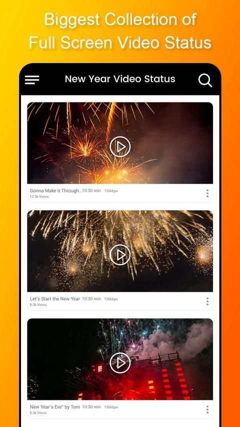 Happy New Year Video Status Maker 2020 स्क्रीनशॉट 3