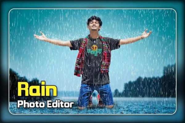 Rain Photo Editor screenshot 1