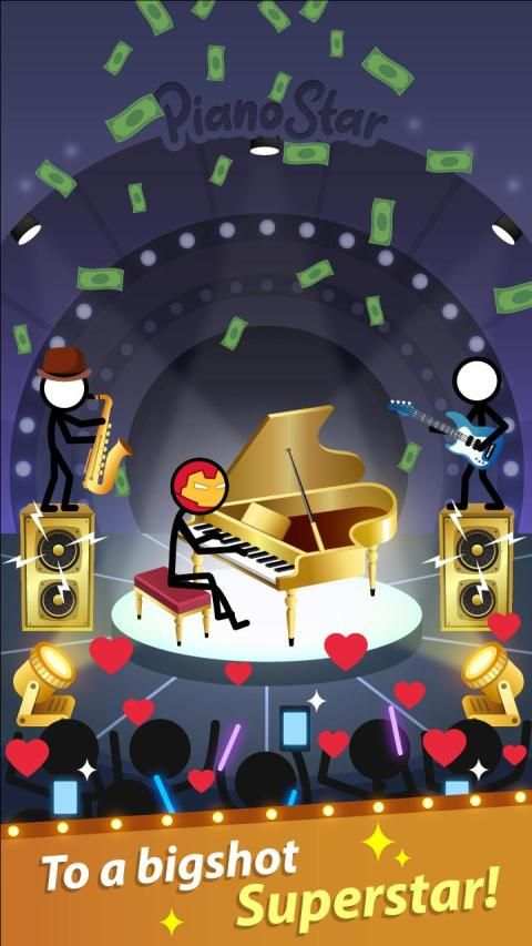 Piano Star: Idle Clicker Music Game screenshot 1