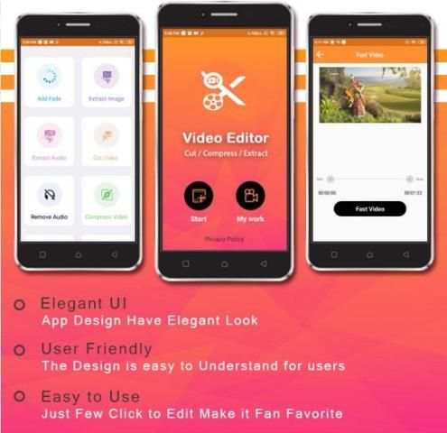 Video Editor,Crop Video,Edit Video,Music,Effects screenshot 4