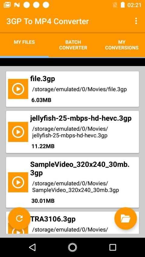 3gp To Mp4 Converter screenshot 3