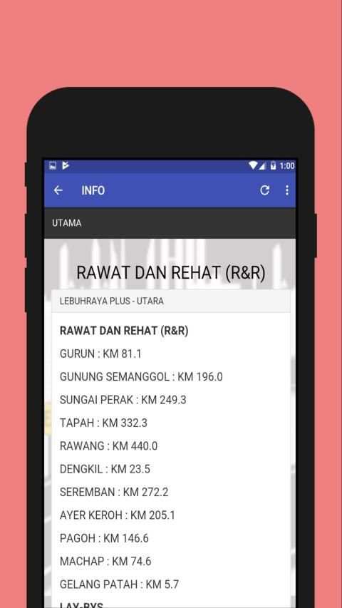 Highway Traffic Information screenshot 2