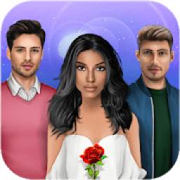 Magic Red Rose Story - Love Romance Games