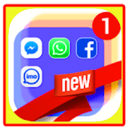 Dual Space Blue Multiple accounts (Clone app)‏
‎ icon