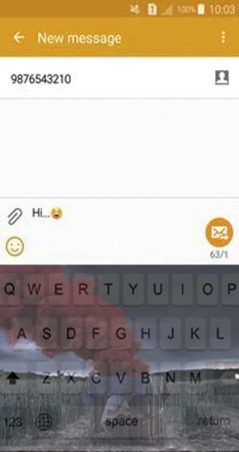 Keyboard PUBG themes screenshot 2