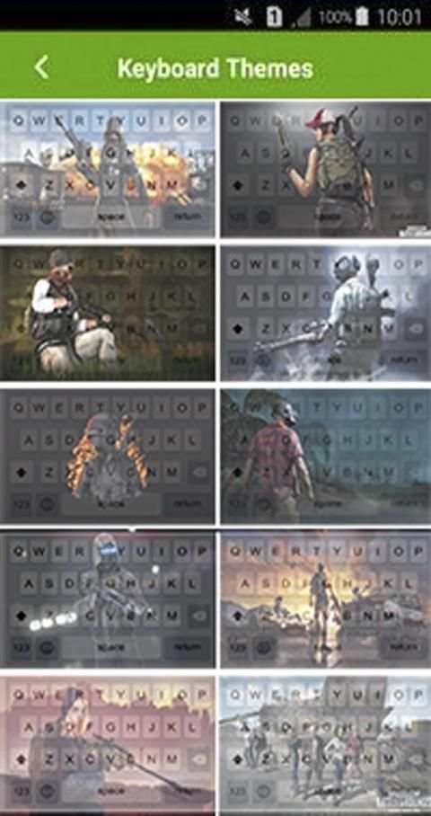 Keyboard PUBG themes screenshot 6