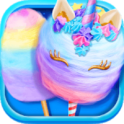 Unicorn Cotton Candy Maker - Rainbow Carnival आइकन