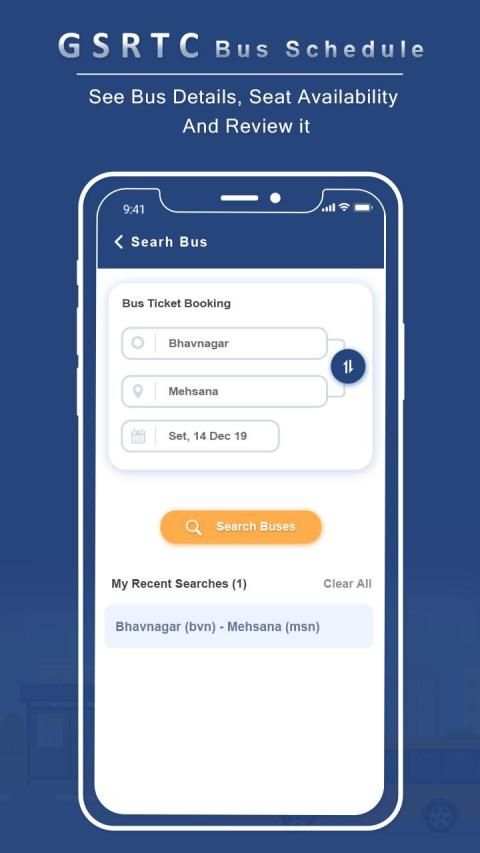GSRTC Bus Information - Bus Details screenshot 5