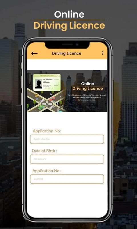 Online Driving Licence स्क्रीनशॉट 1