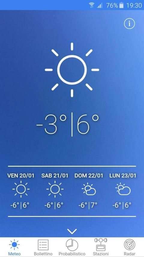 Meteo Trentino स्क्रीनशॉट 7