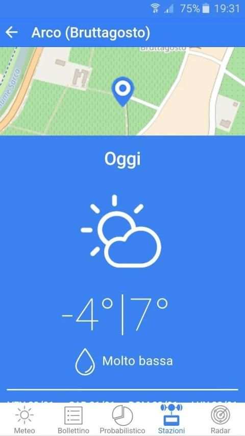 Meteo Trentino स्क्रीनशॉट 3