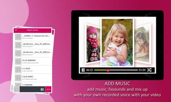 Child Photo Video - Video Status Maker screenshot 2