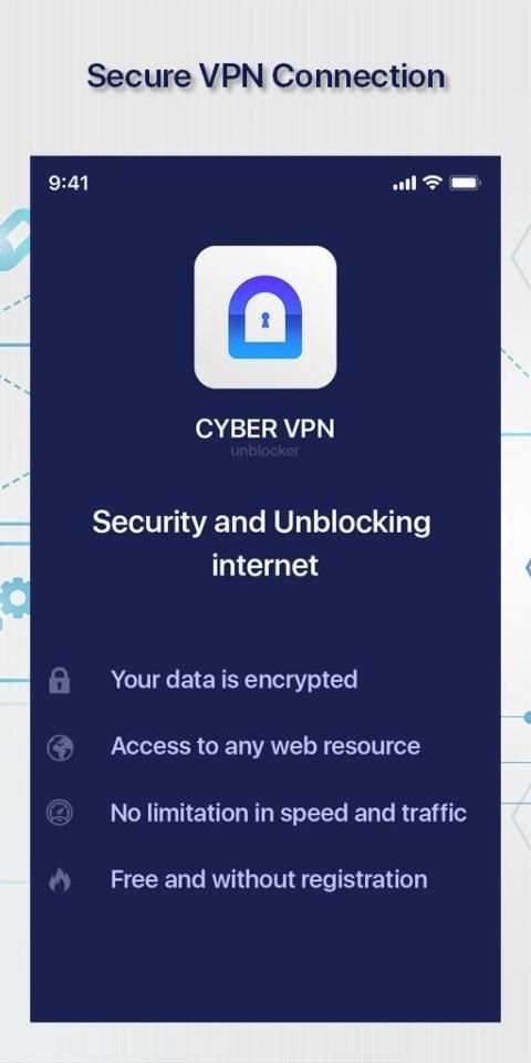 Cyber VPN स्क्रीनशॉट 4