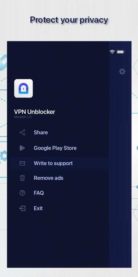 Cyber VPN स्क्रीनशॉट 2
