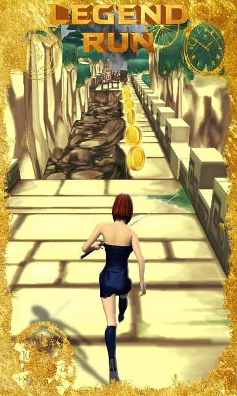 Endless Run Temple Legend 3D स्क्रीनशॉट 1