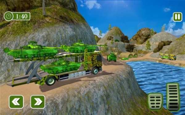 Army Car Transporter 2019 : Airplane Pilot Games screenshot 3