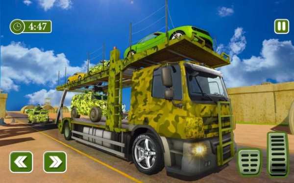 Army Car Transporter 2019 : Airplane Pilot Games screenshot 1