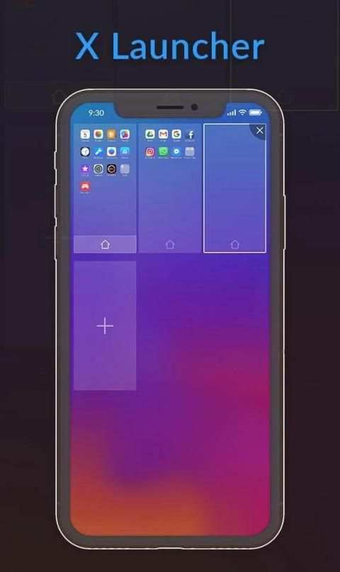 I phone X Launcher Pro screenshot 2