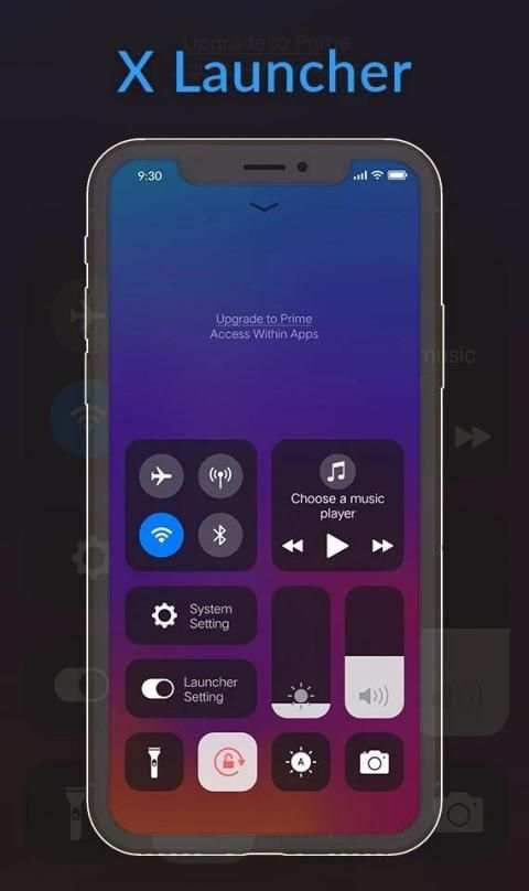 I phone X Launcher Pro screenshot 1