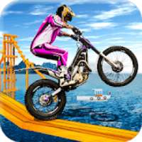 Tricky Bike Racing Stunt