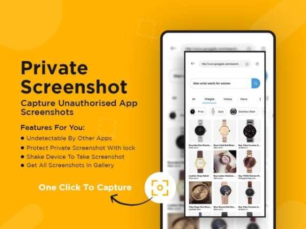 Screenshot App : Private Screenshot स्क्रीनशॉट 4