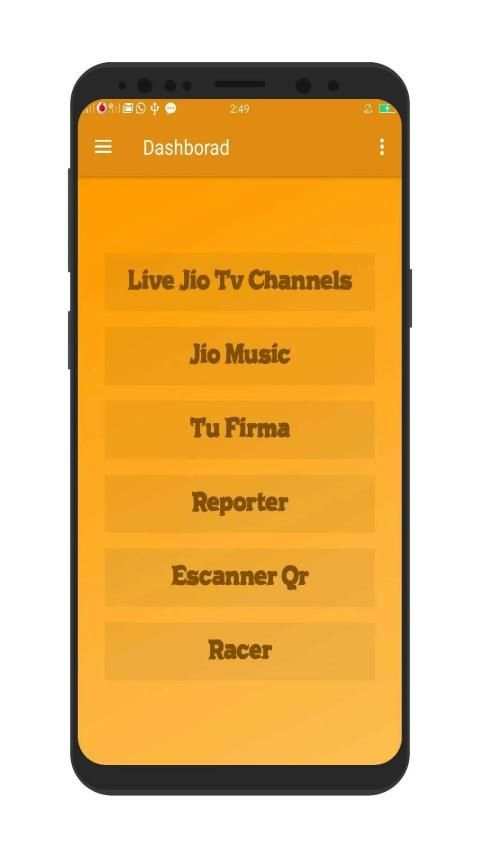 Live jio TV guide स्क्रीनशॉट 2