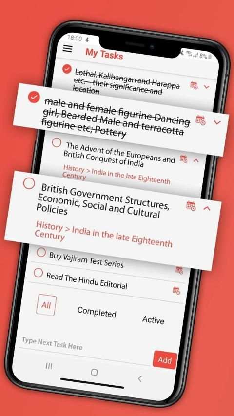 IAS Syllabus Tracker * - Trackyy IAS स्क्रीनशॉट 5