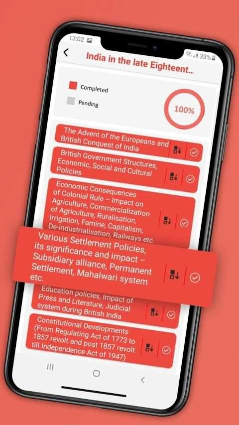 IAS Syllabus Tracker * - Trackyy IAS स्क्रीनशॉट 3