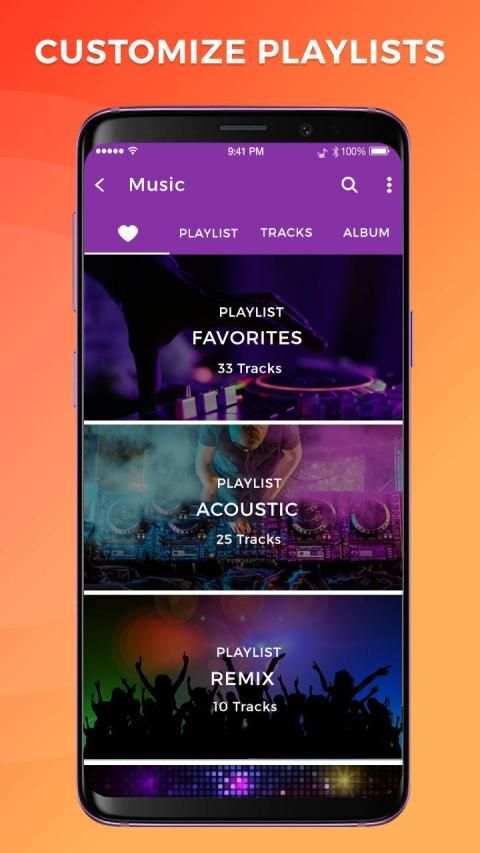 Free Music Player - MP3 Music Download screenshot 1