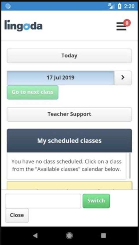 Lingoda Teacher screenshot 1