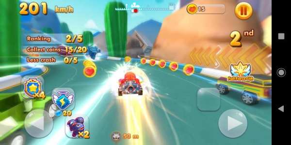 Pj Crazy Car Racing screenshot 3
