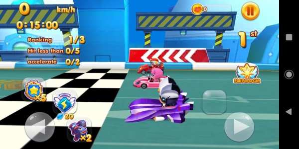 Pj Crazy Car Racing screenshot 2